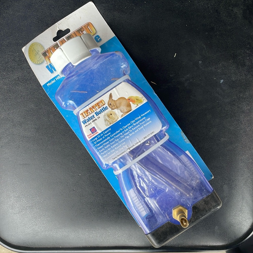 Heated Water Bottle for small animals (NWT)